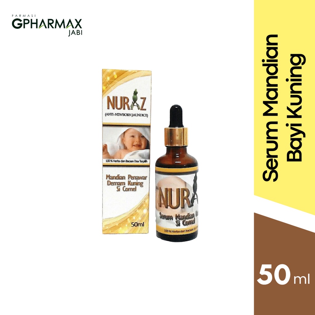 NURAZ (ANTI-NEWBORN JAUNDICE) SERUM MANDIAN BAYI KUNING 50ML | Shopee ...