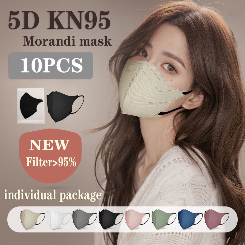 [local spot] KN95 Mask 30PCS 5D Adult Duckbill Mask 4PLY High quality V
