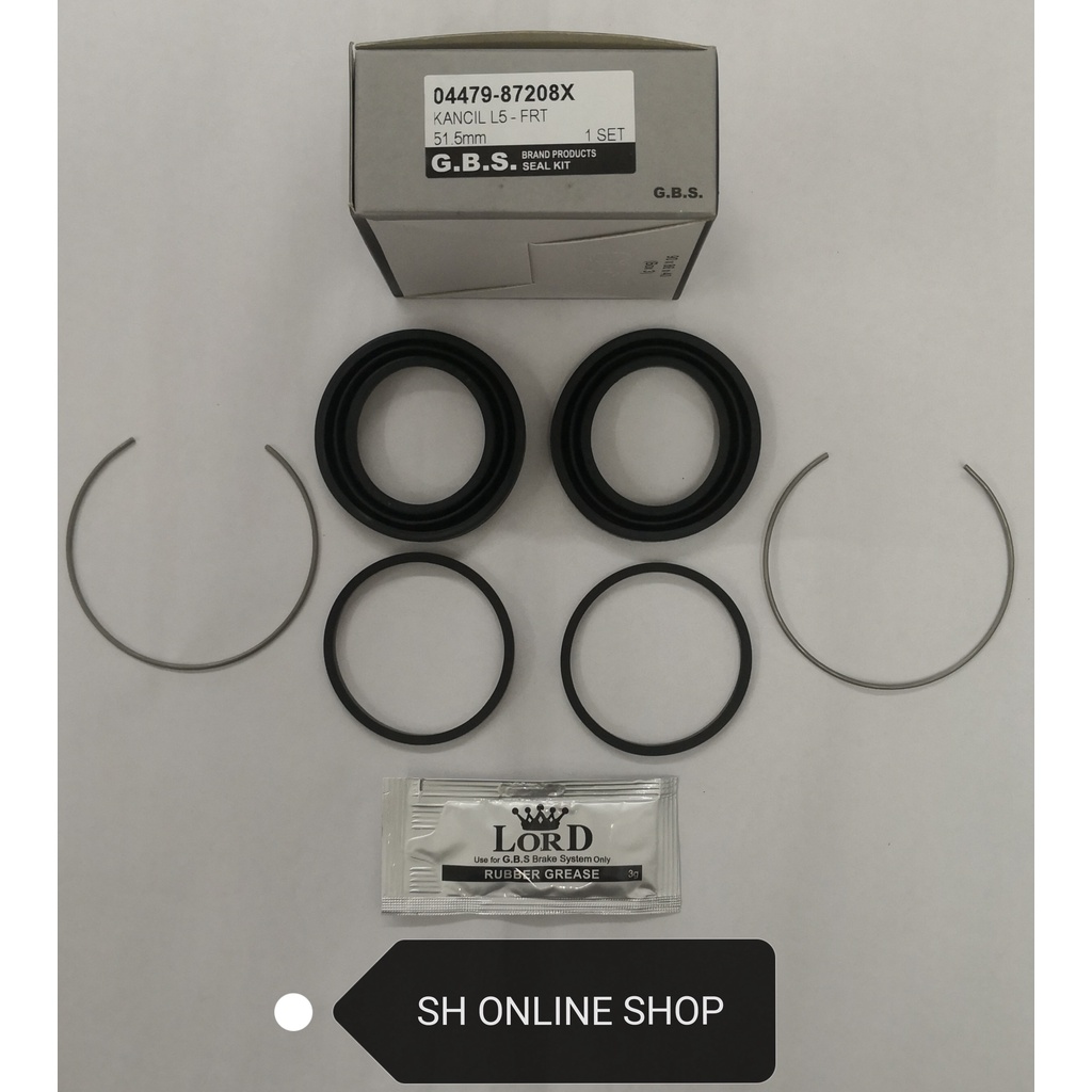 Front Disc Brake Caliper Repair Kit for Perodua Kancil L5 (Turbo) (51
