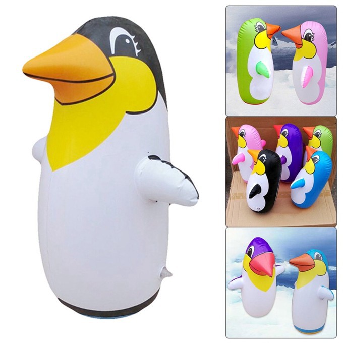 Inflatable deals penguin toy