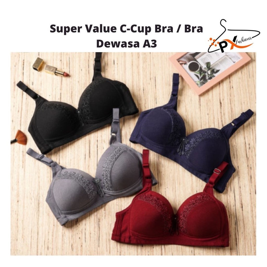 PX Super Value C-Cup Bra / Bra Dewasa A3 | Shopee Malaysia