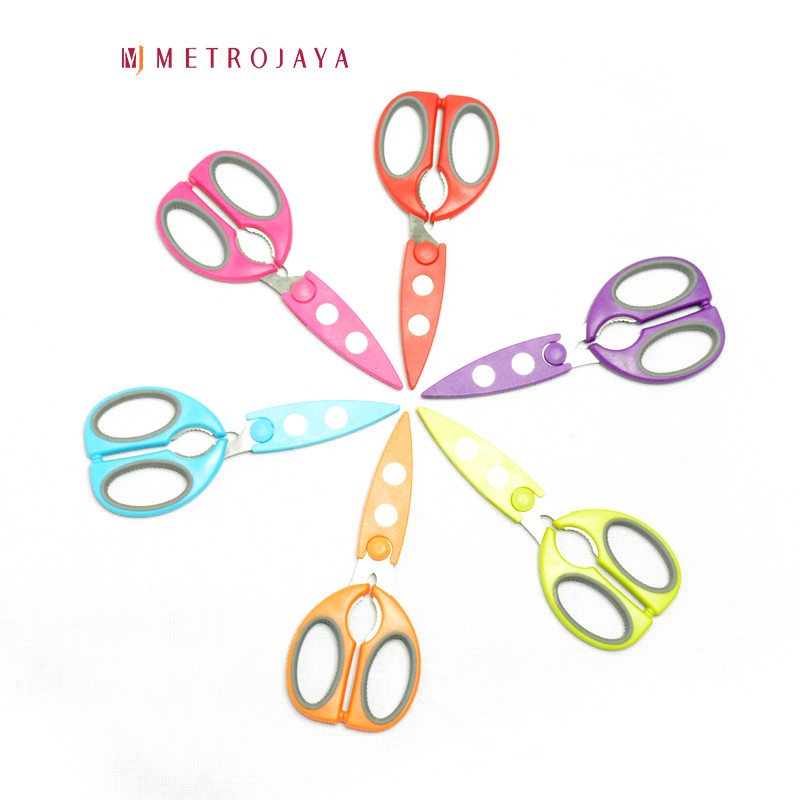 Living Quarters Colorful Kitchen Scissors Shopee Malaysia