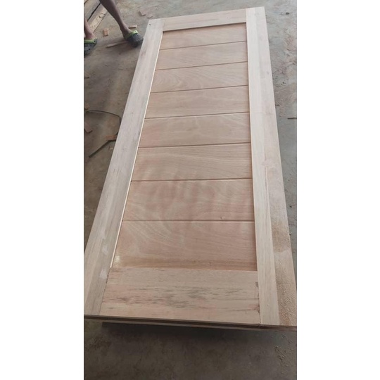Pintu Kayu Rumah Full Solid Wooden Door Modern Designer Door (Tidak