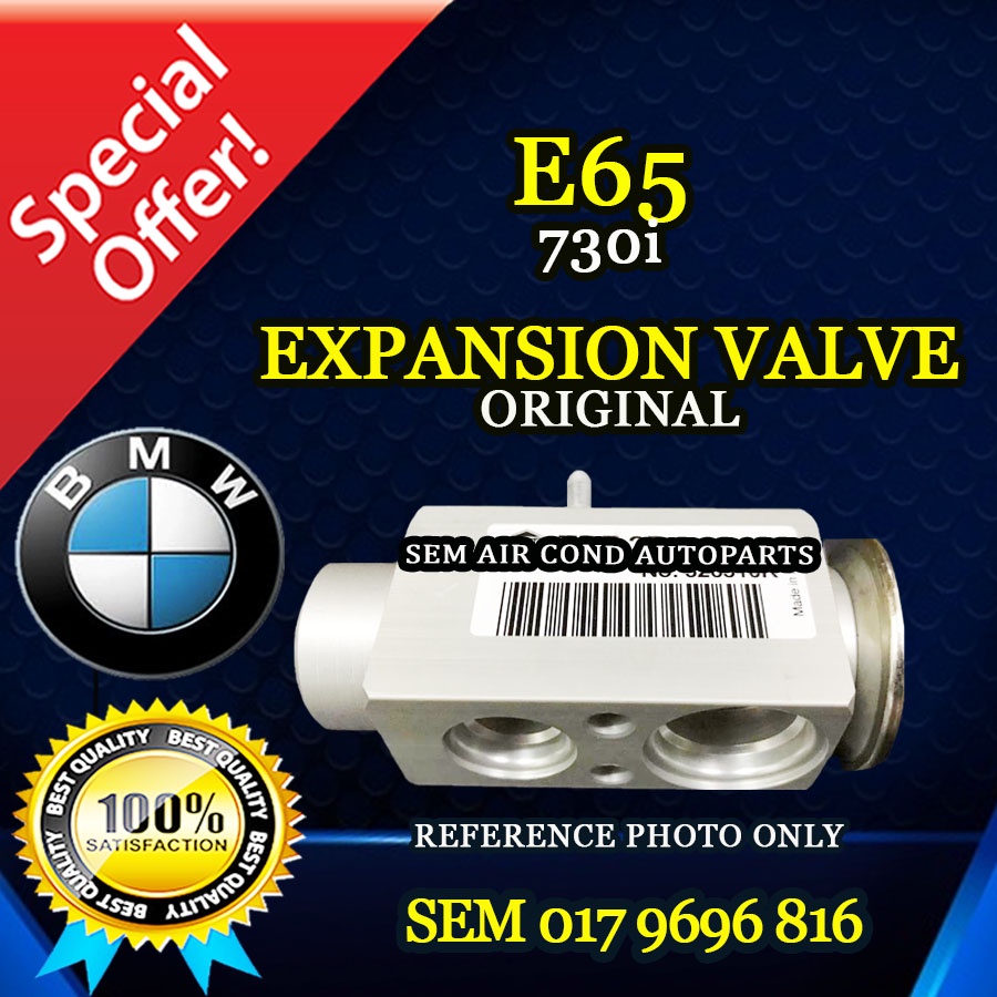 BMW E65 730i ORIGINAL EXPENSION/ EXPANSION VALVE (CAR AIRCOND SYSTEM ...