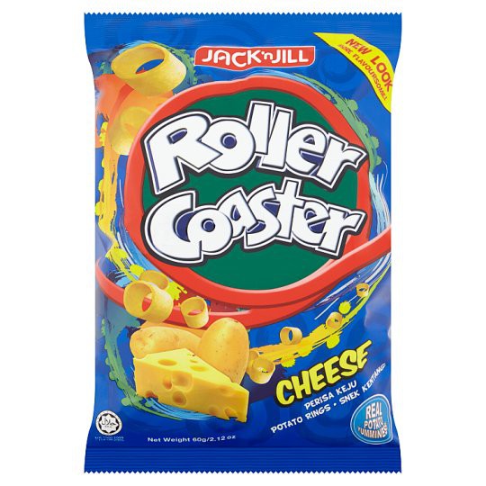 ROLLER COASTER Cheese 60 gm Shopee Malaysia