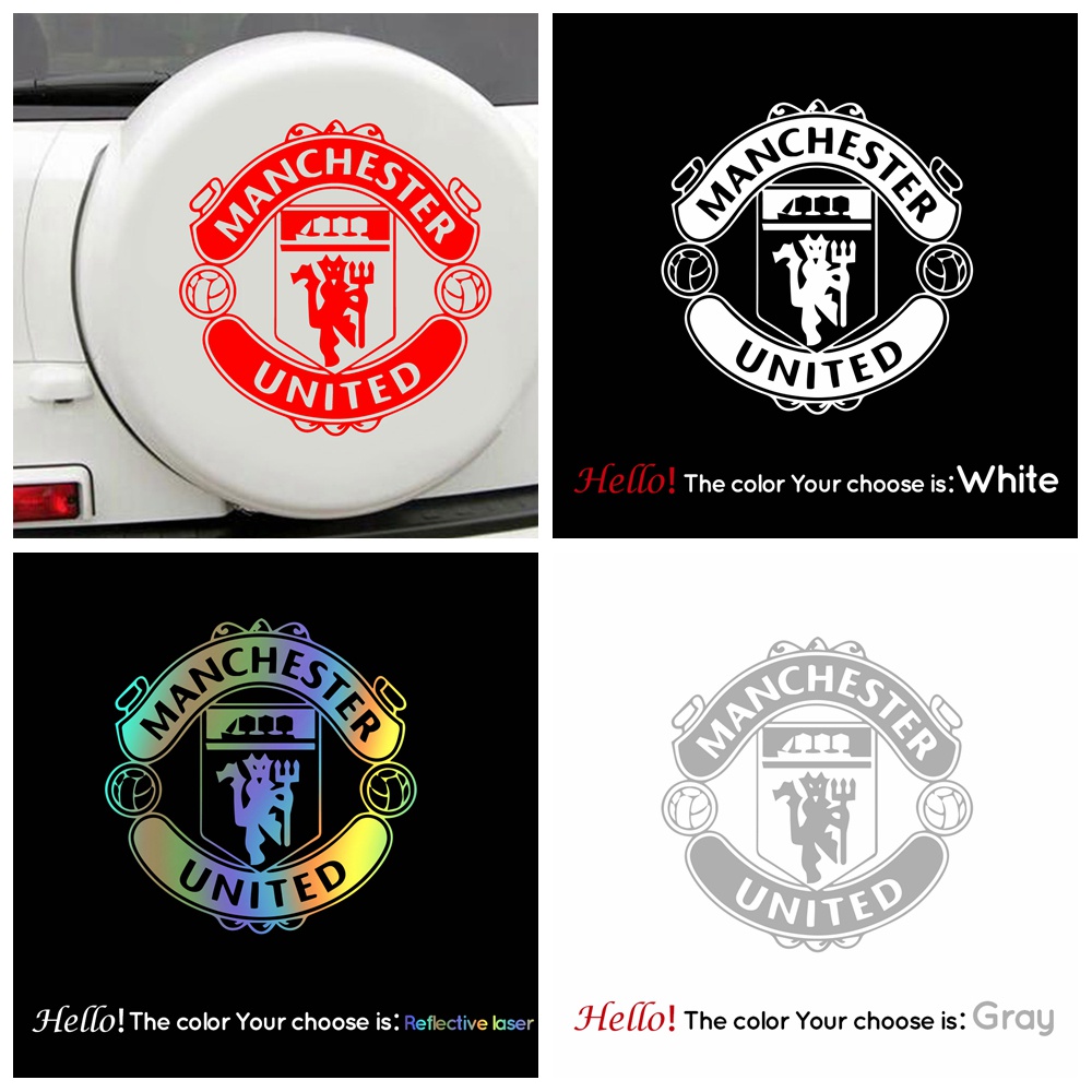 Cool Design Manchester United Stickers For Cars Truck Suvs Motorcycle