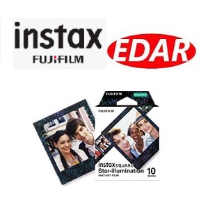FUJIFILM INSTAX SQUARE Black Instant Film (10 Exposures) | Shams Stores