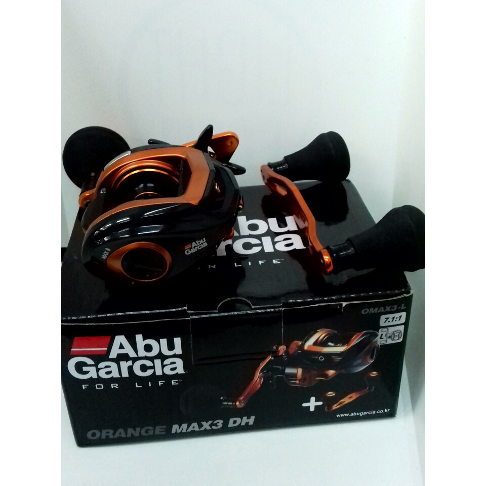 Abu Garcia Orange Max3 5Bb 7.1:1 Baitcasting Reel L/R Hand Full Metal –  Bargain Bait Box
