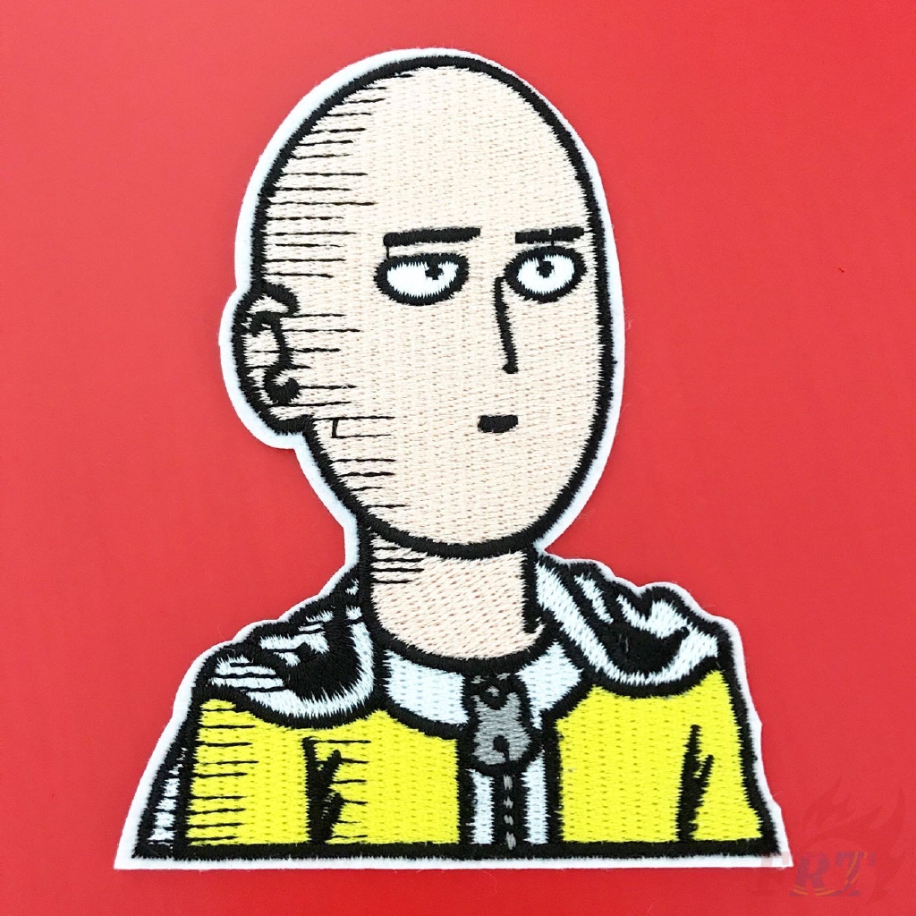 ☸ Anime：ONE PUNCH-MAN Patch ☸ 1Pc Anime Diy Sew on Iron on Badges Patches |  Shopee Malaysia