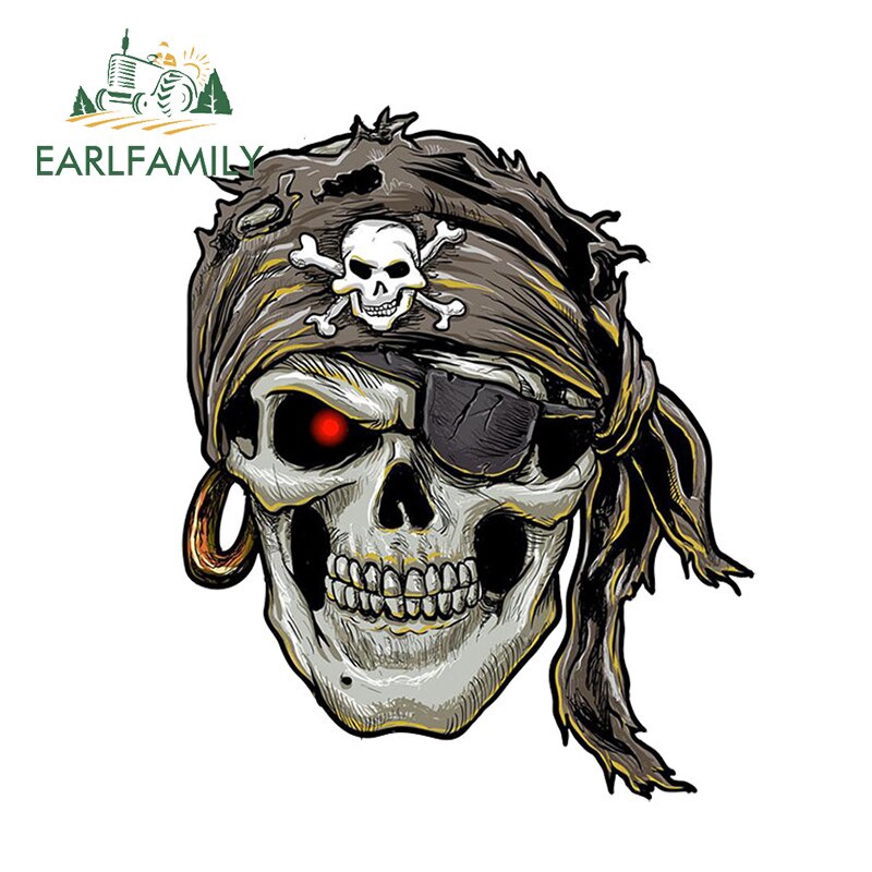 Honda Skull Car Sticker – 165mm X 100mm Vinyl Decal For Motorbike, Laptop, Skateboard