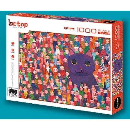 Puzzle 1000pcs BOTOP Puzzle Jigsaw Puzzle Adult Collection | Shopee ...