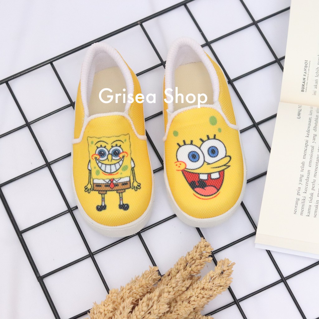 sepatu spongebob