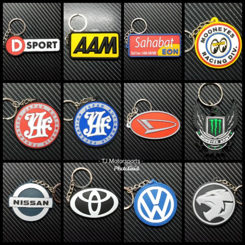 Keychain Getah AAM Sahabat Eon Daihatsu Monster Proton Mooneyes Racing ...