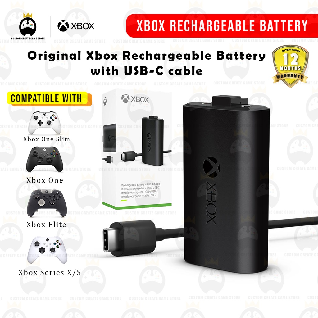 XBOX ONE Rechargeable Battery + USBC Cable [Xbox series X/S] Battery