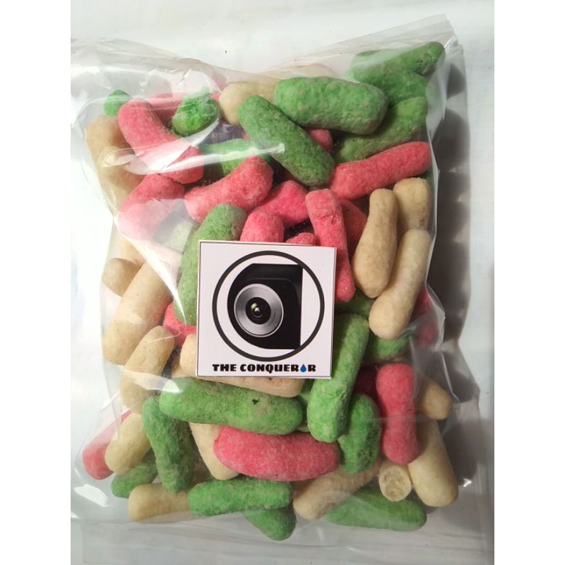 Snack Markonah/Taik Tai Cat 1kg/1kilo Pilus Colorful (2x500gram ...