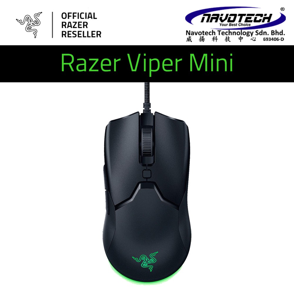 Razer Viper Mini Mouse Rgb Gaming Mouse Light Design Chroma Optical Sensor Speedflex Cable 8500