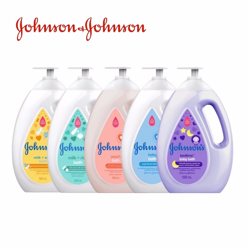 Johnson's Baby Bath Milk+Oats / Milk+Rice / Peach / Regular / Bedtime