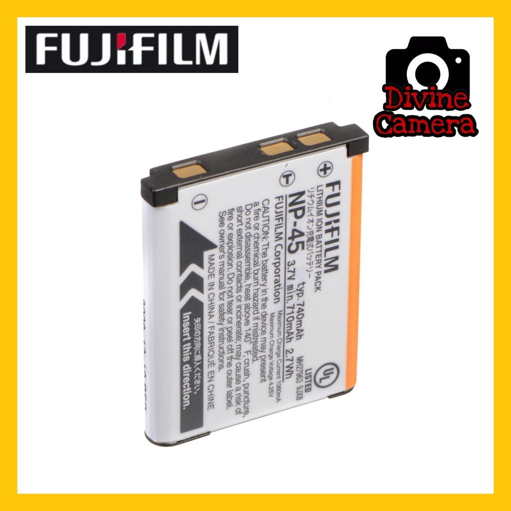 FUJIFILM NP-45A Lithium-Ion Rechargeable Battery (3.7V, 740mAh ...