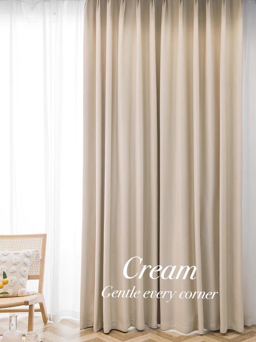 24 Colors 90% Shading Blackout Curtain For Living Room Bedroom Window ...