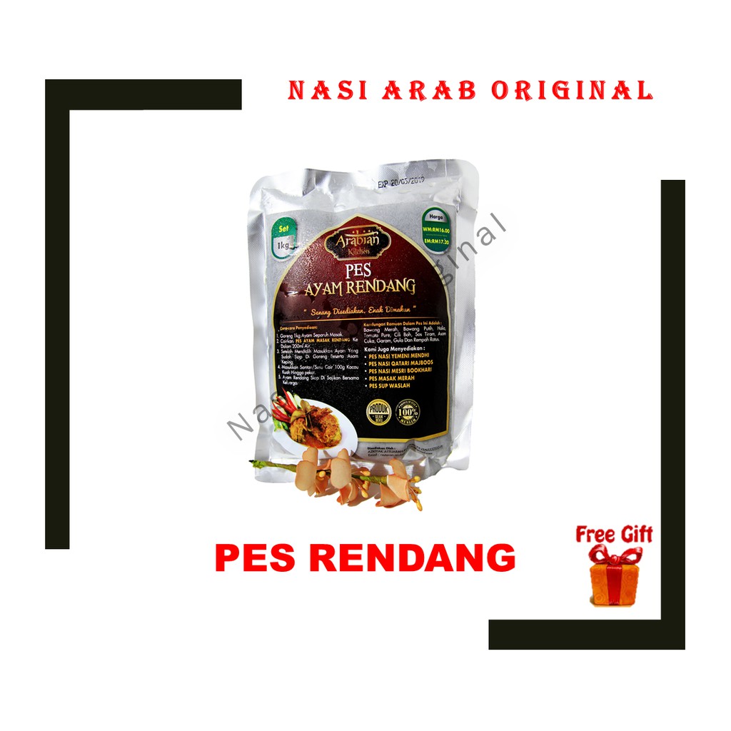 Pes Ayam Rendang : Arabian Kitchen (exp: 7/2022) | Shopee Malaysia