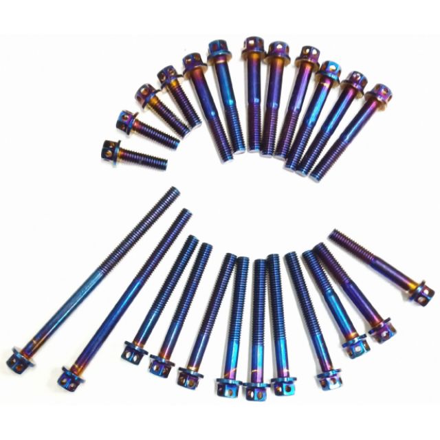 Y150 RS150 LC135 Rainbow Engine Screw set | Shopee Malaysia