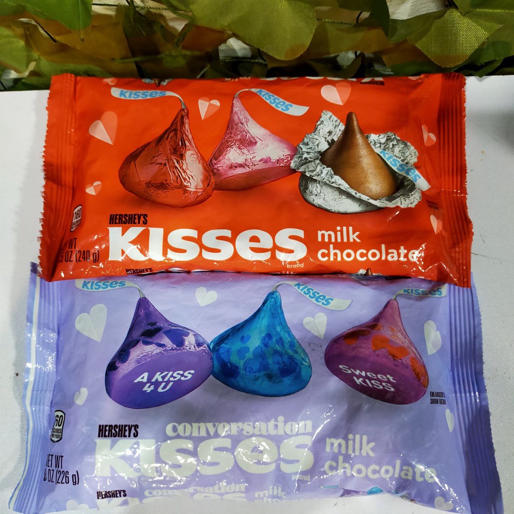 HERSHEY'S KISSES CONVERSATION • MILK CHOCOLATE | Shopee Malaysia