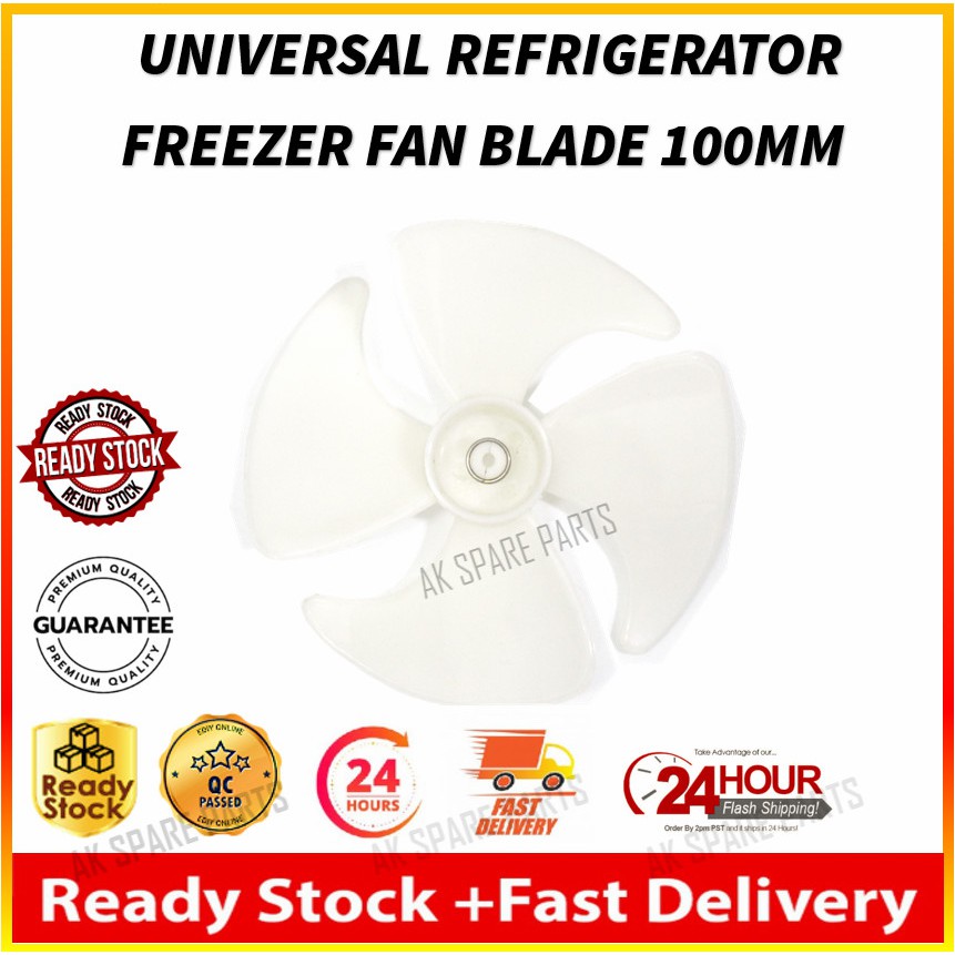 Universal Refrigerator / Freezer Fan Blade 100mm( 10cm) Shopee Malaysia