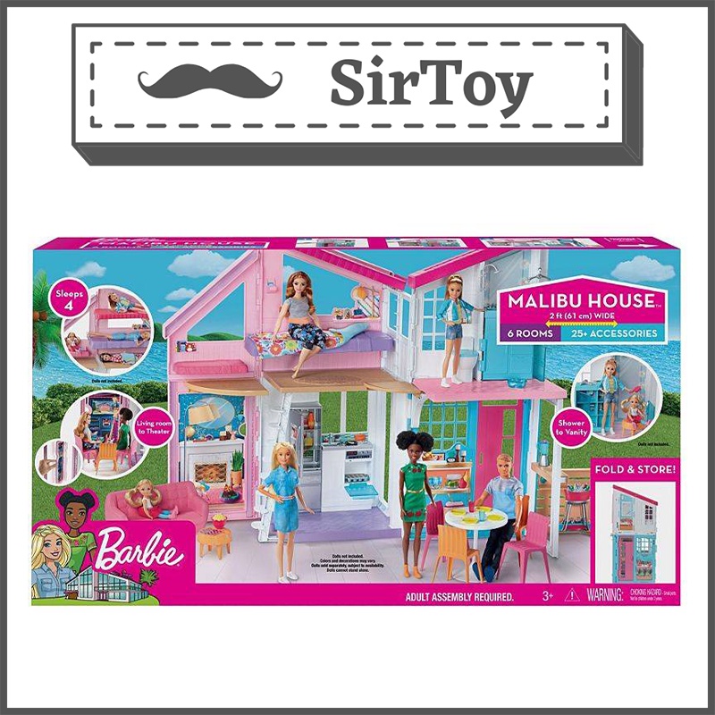 Barbie Estate Malibu House Playset FXG57 | Shopee Malaysia