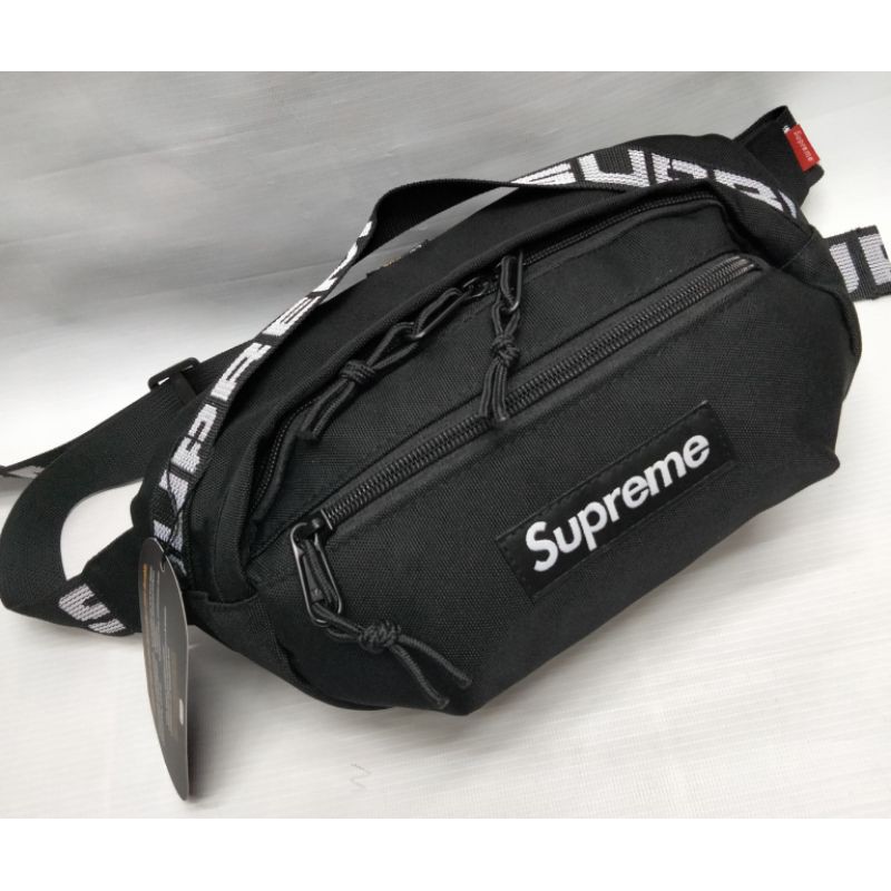 Black supreme shop man bag