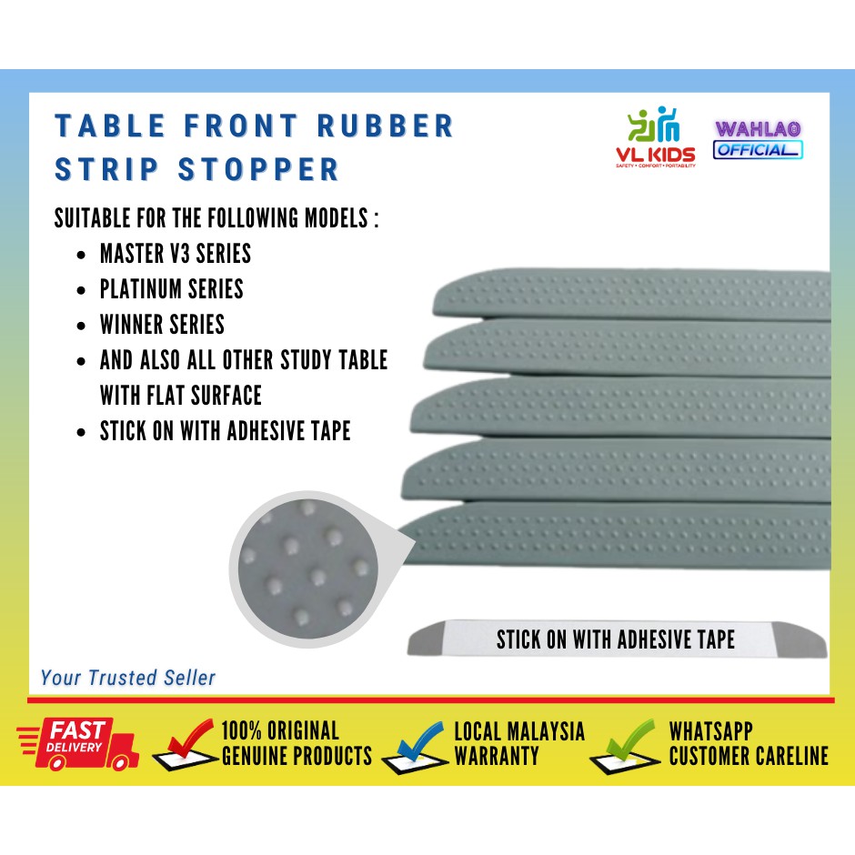 Table Front Rubber Strip Stopper | Shopee Malaysia