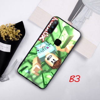 Soft TPU Phone Case For Vivo Y11 Y17 Y5S Y55 Y69 Y71 Y81 Y91C Y95 Casing  Game ROBLOX wallpaper