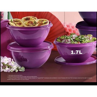 Tupperware Wondelier Bowl 1.7L | Shopee Malaysia