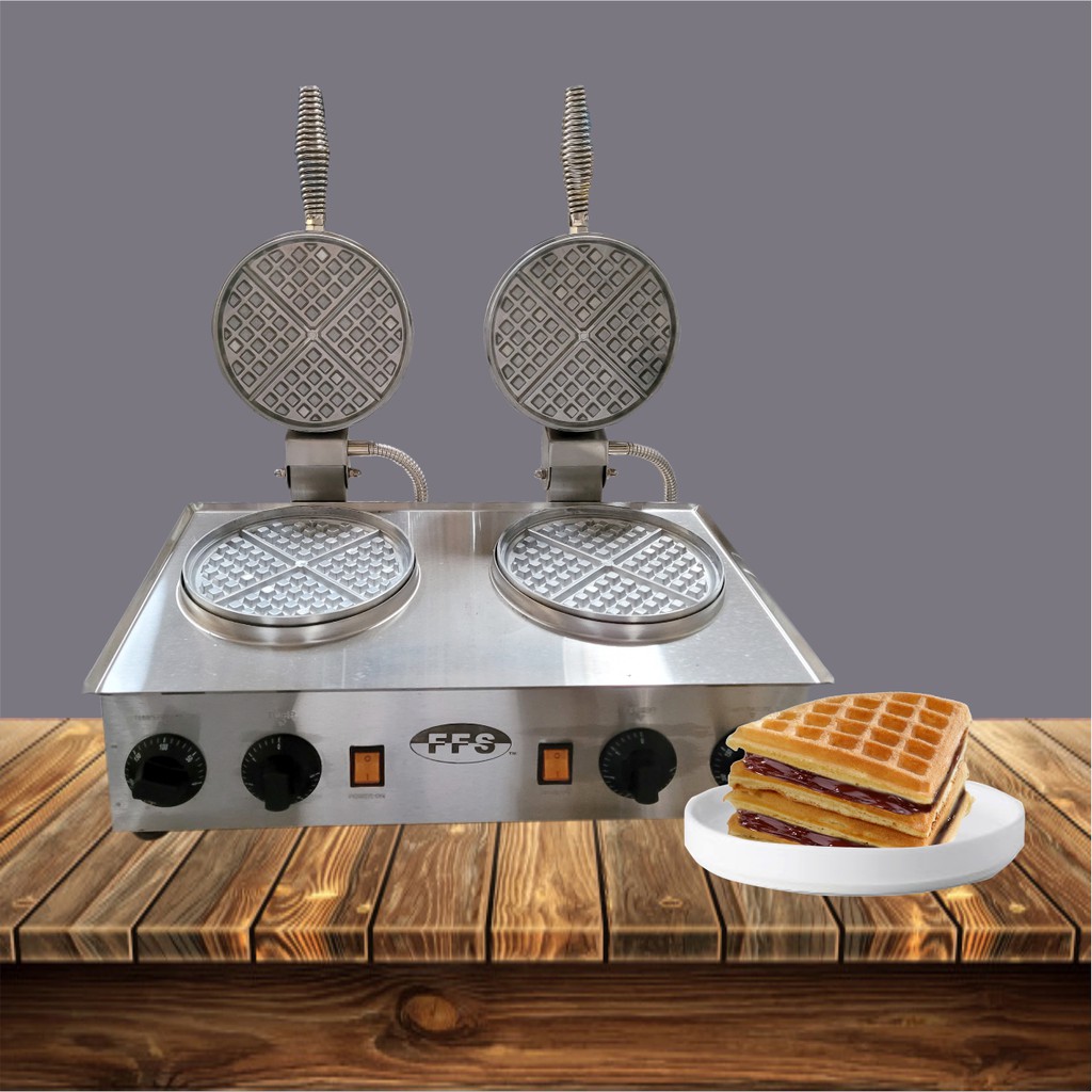 Eagle Waffle machine Crispy Waffle Maker Mesin Wafer Big hole 脆皮威化饼松饼机商用华夫炉全自动烤饼机 Shopee Malaysia