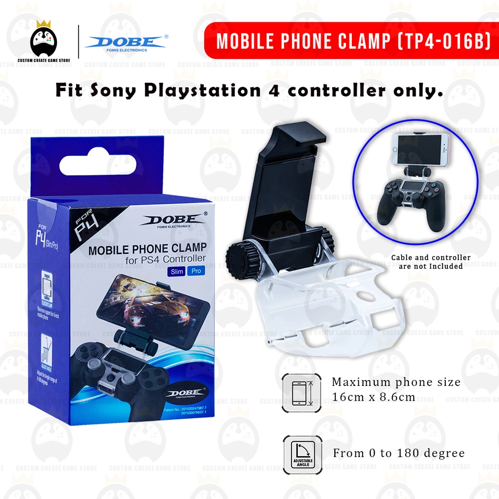 Dobe mobile deals phone clamp ps4