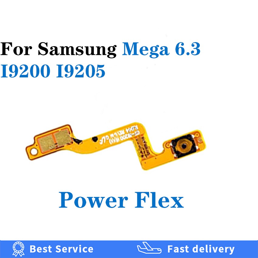 volume button power off button flex cable for samsung galaxy mega 6.3