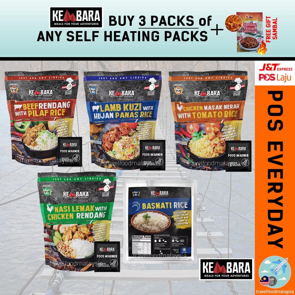 🍏FREEGIFT Kembara Meal Pilaf Rice Rendang Beef Kuzi Kambing Ayam Masak ...