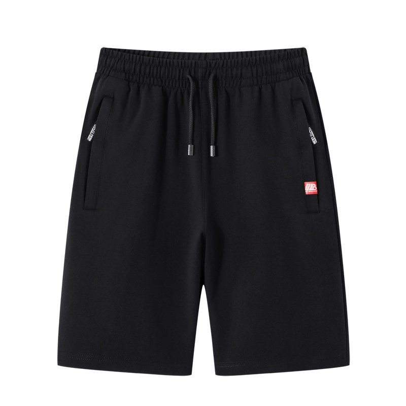 ‼️Ready Stock‼️M-6XL Men's cotton knitted zipper shorts pants printed ...