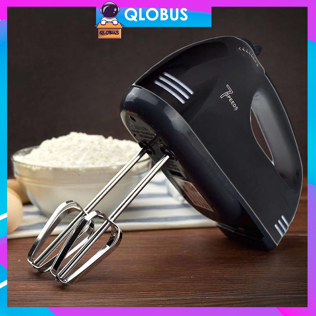 QLOBUS Kitchen Electric Mixer High Power Hand Mixer Cream Egg Beater