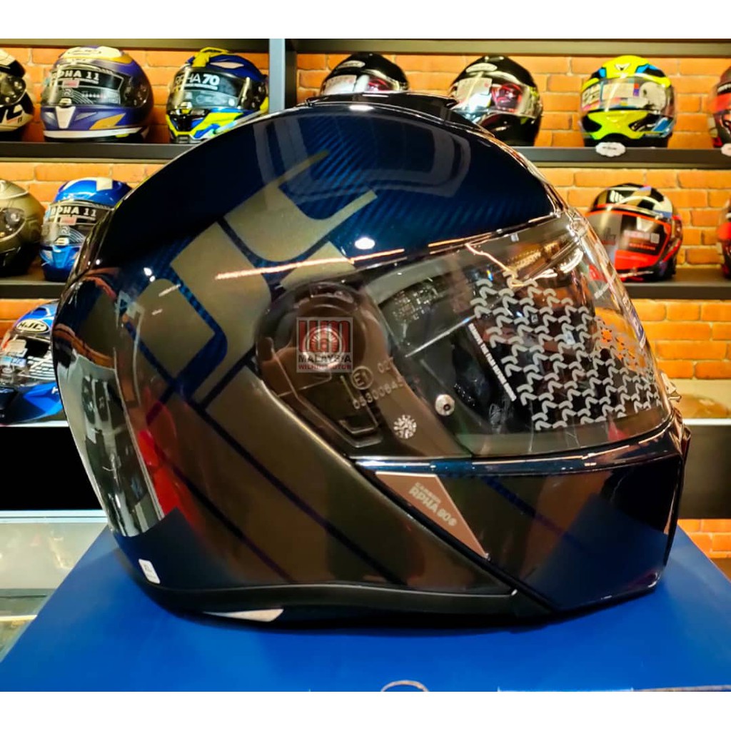 Hjc rpha 90s carbon best sale balian helmet