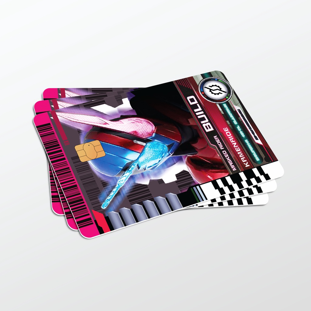 KapzLegacy Kamen Rider ATM Bank Sticker Card Cover Access Touch N Go ...