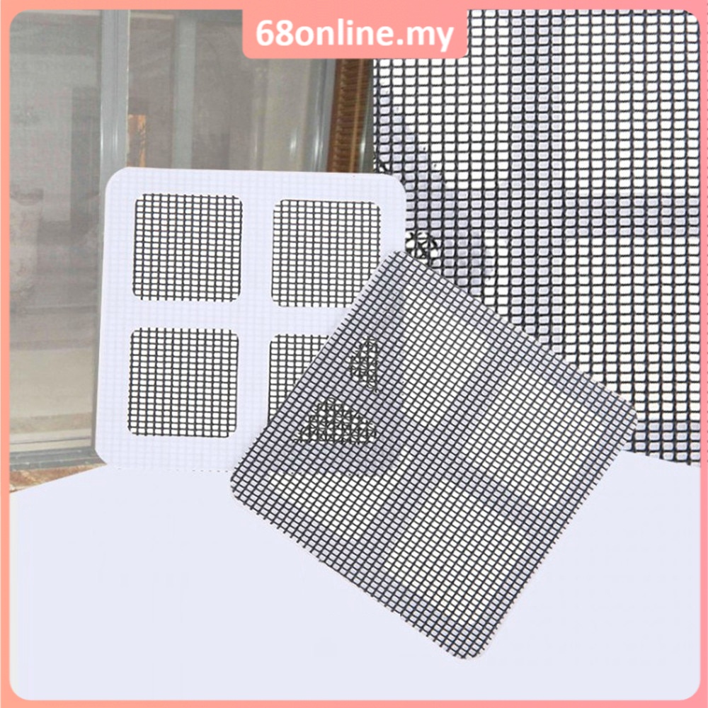 [Johor Seller] 3Pack Fix Net Window Home Adhesive Anti Mosquito Fly Bug ...