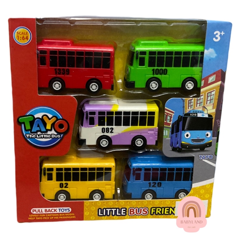 Tayo the little bus store toy set