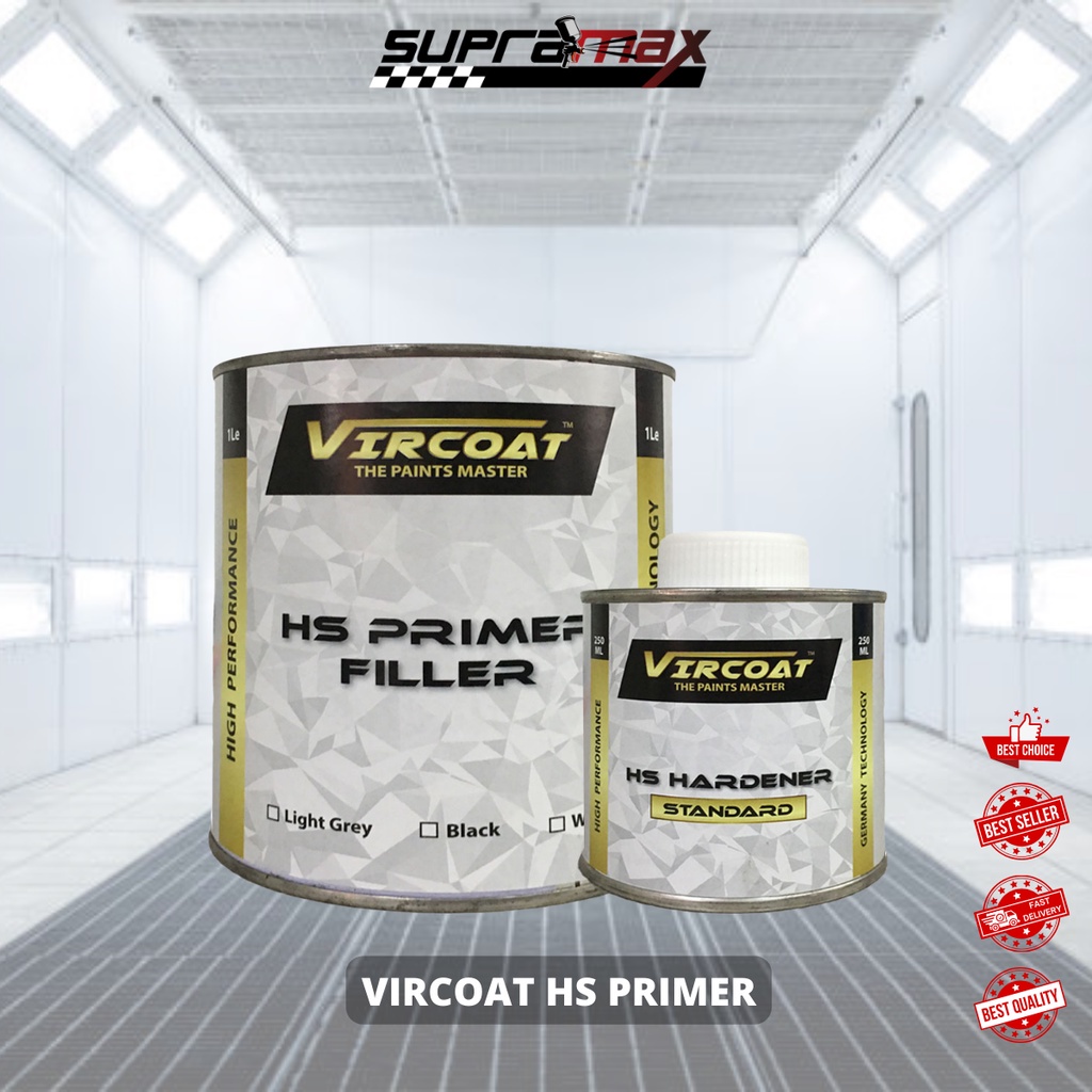 VIRCOAT AIKKA High Solid 2K Primer For Car Motor/ Undercoat 2K Primer