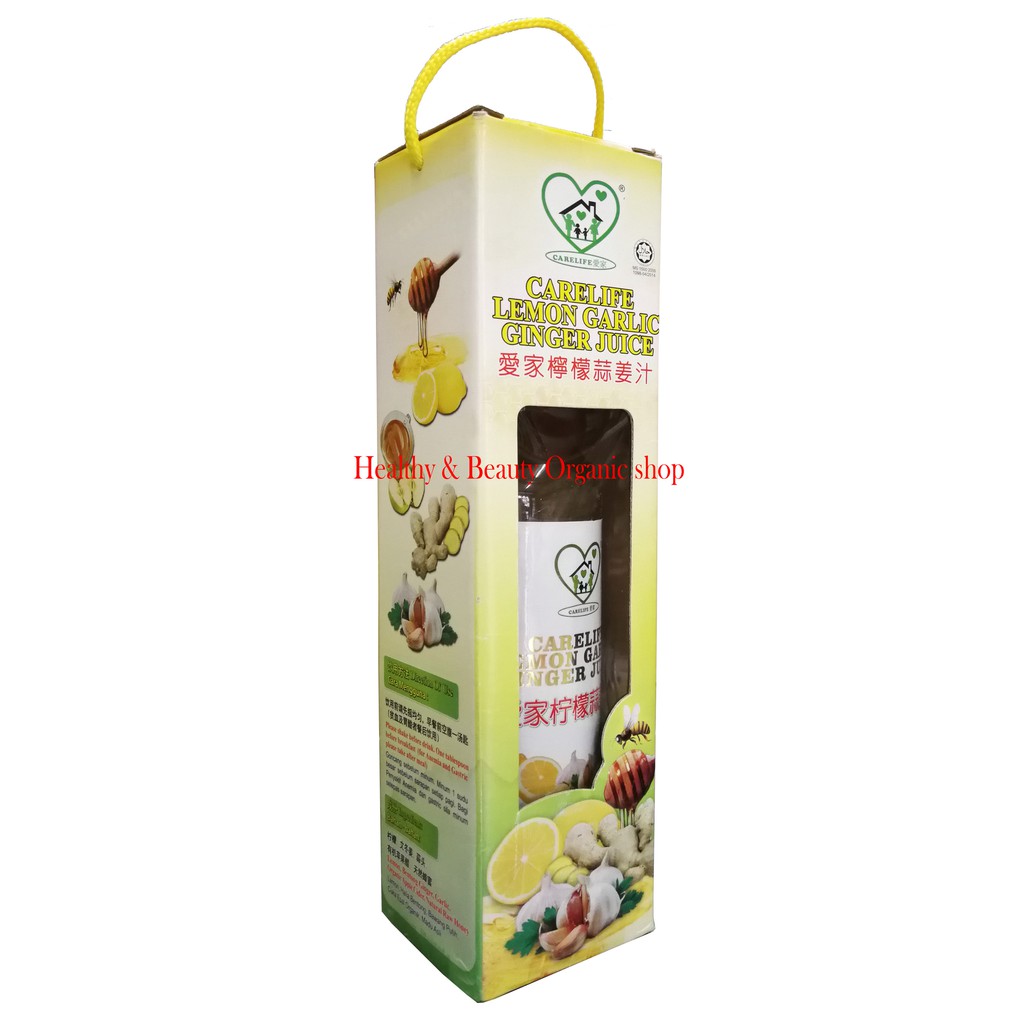 HALALCarelife Lemon Garlic Ginger Juice 700ml Shopee Malaysia