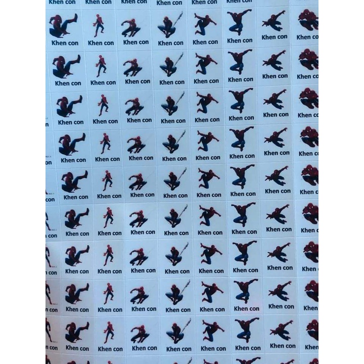 Vietnamese compliment stickers (Spider-Man - Co Khen), about 154 ...