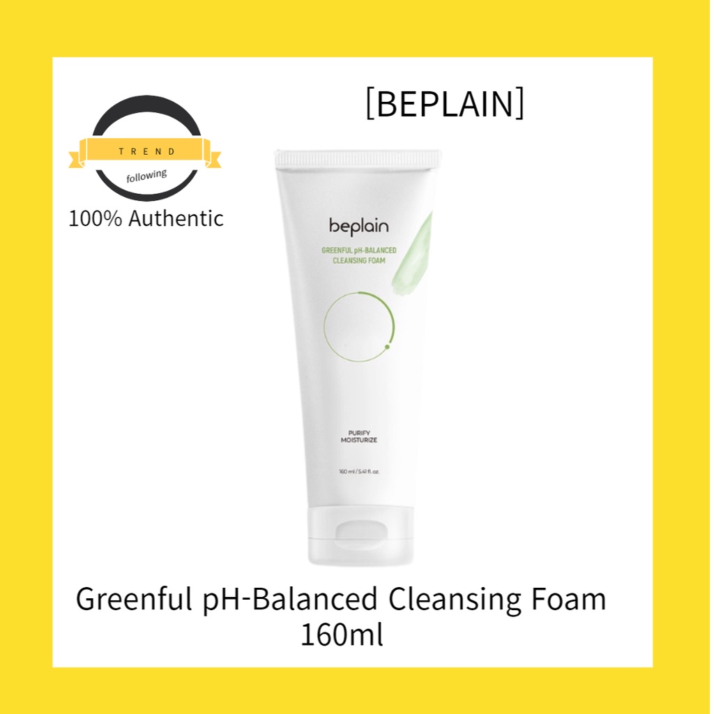 [BEPLAIN] Greenful pH-Balanced Cleansing Foam 160ml | Shopee Malaysia