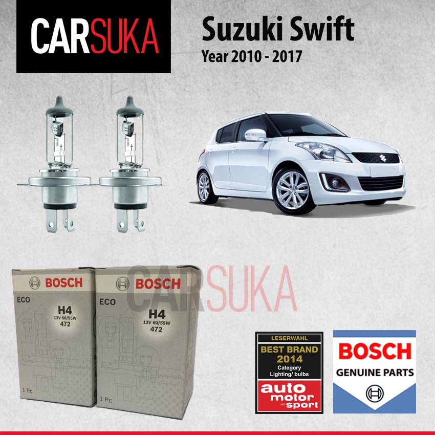 Suzuki swift deals headlight bulb type