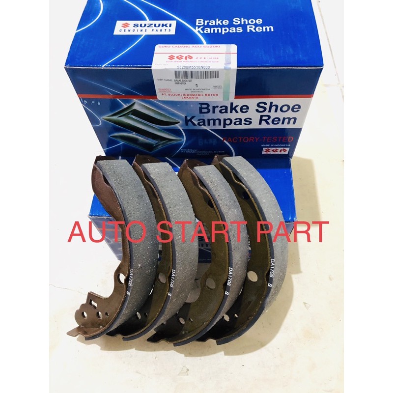 Rear BRAKE Shoes/REAR BRAKE SHOE 1set SUZUKI ERTIGA (SGP) Shopee Malaysia
