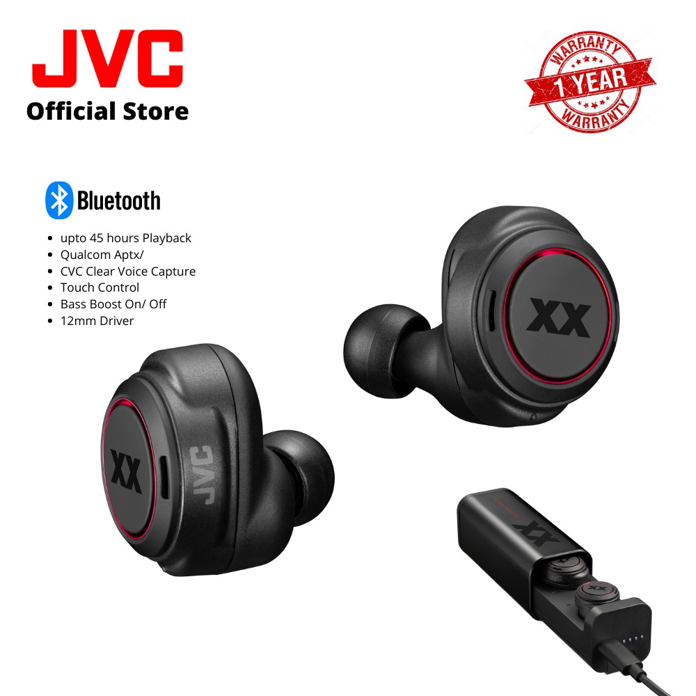 JVC True Wireless Headphones HA XC90T Shopee Malaysia