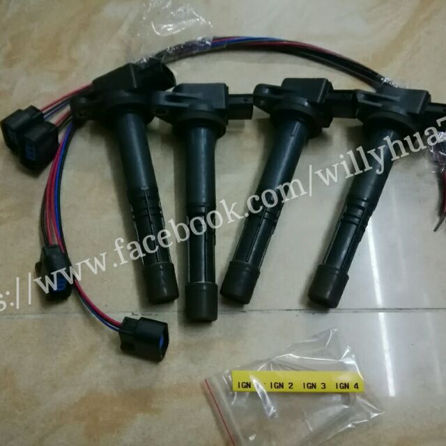 K20 Ignition Plug Coil halfcut Without Socket Shopee Malaysia